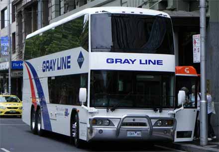 Denning doubledeck coach Gray Line